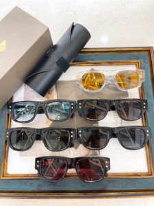 Vintage Solglasögon Square Women's Sun Glasses Designer Shades Luxury Golden Frame Solglasögon UV400 Gradient Dita DTS701 Sjuttiotal förgäves Loguat genomgår 3652