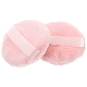 Makeup Sponges 2 Pcs Loose Powder Puff Sponge Facial Foundation Puffs For Cotton Miss