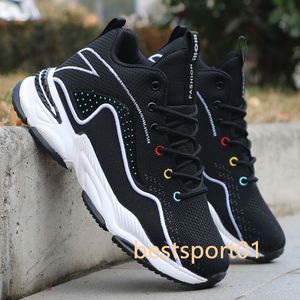 Lightweight, non-slip basketball shoes for men, high top sneakers, breathable and air-cushioned, ideal for outdoor sport, white color BY3