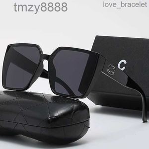Męskie designerskie okulary przeciwsłoneczne luksusowe szklanki kanału moda okulary Diamond Square Sunshade Kryształ Kształt Słońce pełny pakiet lunetka mmkr