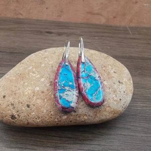 Dangle Earrings Premium Women Jaspers Teardrop Earringエレガントレディジュエリードロップシップ卸売j