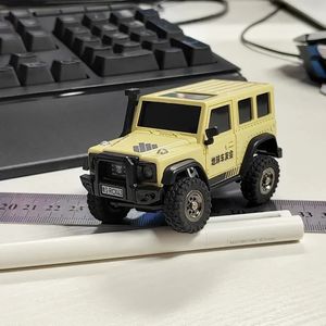 LDARC RADIAN X43 1/43 MINI RC Uzaktan Kumanda Simülasyonu Yol Tırmanma Aracı Dört Tekerlek Sürücü Model Masaüstü Oyuncak 240122