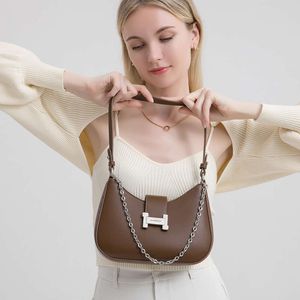 Korean Version of Soft Leather Underarm for Women's New Trendy and Versatile Commuting Single Shoulder Crossbody Bag 2024 78% Off Store wholesale
