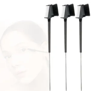 Makeup Brushes 2pcs Eyelash Comb Curlers Multifunctional Brush Tool For Home Shop