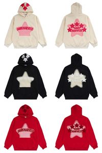 Y2k estilo hoodie feminino tendência oversize moletom impressão hip hop solto unisex solto hoodie o pescoço pulôver moda masculina hoodie