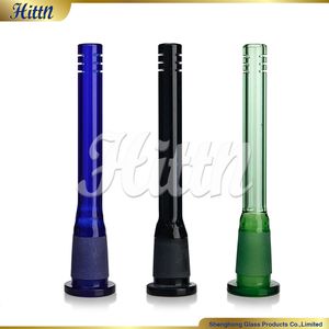 Accessori per fumo di bong bong in vetro da 14 mm da maschio a 18 mm femmina Adattatore di stelo in basso 4 4,5 5 pollici di lunghezza per bong in vetro bong tampone riga