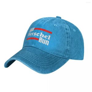 Ball Caps Run Herschel - Touchdown To The Senat Baseball Cap Funny Hat Sun Man Women'S