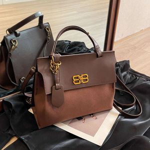 Large Capacity for Women's Korean Version, New High-end Texture Solid Color Diagonal Cross Bag, able Handbag, Trendy Tote Bag 2024 78% Off Store wholesale