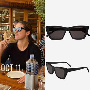 Heiße 276 Glimmer polarisierte Designer-Sonnenbrille für Damen, Damen, Damen, Original-Retro-Brille, Katzenauge, Uv400, Schutzgläser, ästhetische Brille, UI8X