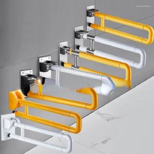 Set di accessori da bagno Corrimano per WC/Pieghevole antiscivolo per anziani e disabili