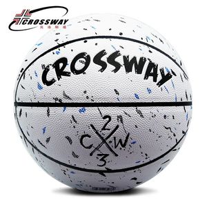 s Brand CROSSWAY L702 Basketball Ball PU Materia Official Size7 Free With Net Bag Needle 240127