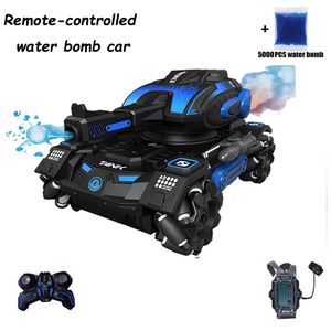 RC Car Children Toys for Kids 4WD pilot samochodowy RC Zbiornik Gest Controlowany bomba wodna elektryczna zabawki pancerne dla chłopców Prezent 240123