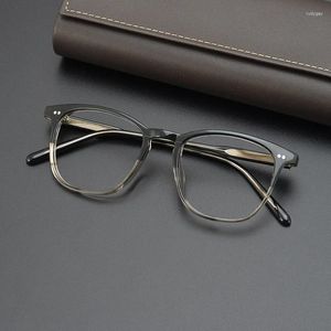 Sunglasses Frames Fashionable Designer Classical Big Square Eyeglasses Multicolor Acetate Thickened Unisex Prescription Optical Glasses With