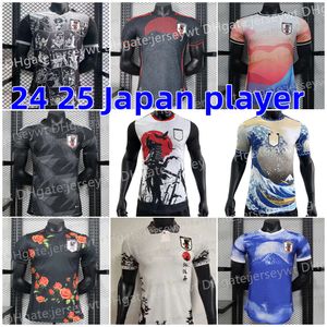 23 24 25フットボールシャツプレーヤーサッカージャージーカートゥーンイサギ原子ツバサナミノアサノ日本
