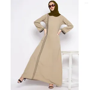 Ubranie etniczne Bliski wschód Abaya muzułmańskie kobiety Skromne, długie maxi sukienka Turcja Kaftan Arab Islamka Eid Ramadan szat Dubai Jalabiya