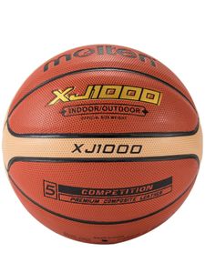 Molten Basketball Ball EZK XJ1000 Official Size 765 PU Leather for Outdoor Indoor Match Training Men Women Teenager Baloncesto 240131