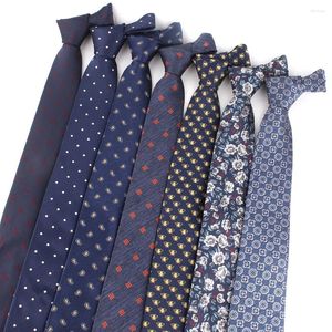 Bow Ties Woven Navy Wedding Necktie For Groomsmen Suits Men's Neck Tie Fashion Floral Men Women Good Gifts