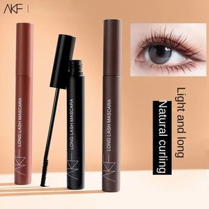 AKF Mascara Waterproof Natural Lengthening Thick Curling Hold Makeup Does Not Smudge Color Mascara Primer Female Cosmetics 240131
