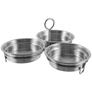 Double Boilers 2 Pcs Stainless Steel Egg Steamer Eggs Steaming Mold Boiler Frying Pan Poacher Ring Home Boiling