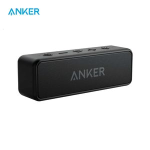 Anker Soundcore 2 portátil sem fio Bluetooth Ser Better Bass 24hour 66ft Range Ipx7 Resistência à água 240126