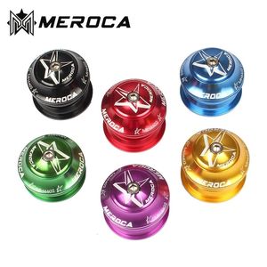 MEROCA Mountain Bike Headset MTB avsmalnande cykelstyrningslager 44mm Integrerad huvuduppsättning Box 1 18 Cykling 240118