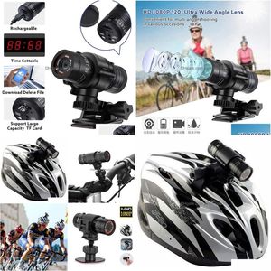 Sport Action Video Cameras 1080p Camera Camcorder Waterproof Mini Outdoor Bike Motorcykel Hjälm HD 12m Pixels DV Car Recorder 23 DHCFR