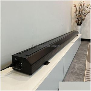 Projection Screens 84 Inch Electric Alr/Clr Rollable Floor Rising Projector Sn Long Throw Ambient Light Rejecting 3D/4K For Home The Dhcvi