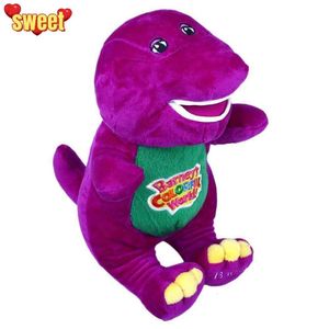 Может петь, новые 30 см мягкие игрушки, дизайнерский поющий динозавр Барни 12, плюшевая кукла «Я люблю тебя», игрушка в подарок, детские игрушки, модные украшения