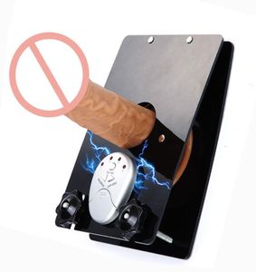 電気衝撃ペニスのテストクボールストレッチャーオスクラッシャー拷問装置clotumコックリングbdsmセクシーなおもちゃ8065879