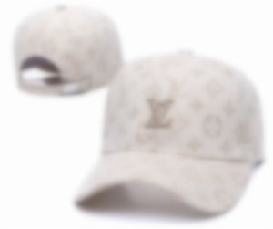 Tasarımcı Beyzbol Kapakları Erkekler İçin Şapkalar Kadın Fitted Hats Casquette Femme Vintage Luxe Güneş Şapkaları Ayarlanabilir A4