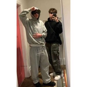 Cortezs Tracksuit męskie bluzy cortezs bluzy gorące sprzedaż Corteizd 95 rządzenie światem Crtz Grey Suit UK Street Fashion 1: 1 Najwyższej jakości bilety z kapturem guikl guikl