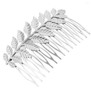 Hair Clips Daily Metal Beautiful Decoration Fashion Wedding Clip Comb Elegant Bridal Accessories Infix Leaf Shaped Gift Easy Wear