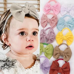 Accessori per capelli Moda per bambini Bella ragazza infantile 0-3 anni Femmina Mignon Baby Big Bow Band