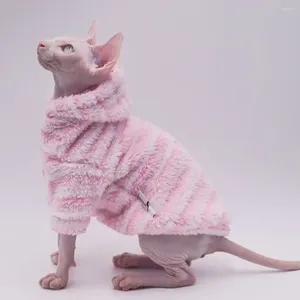 Trajes de gato roupas para sphynx inverno macio velo gatinho casaco jaqueta pequenos gatos médios quente chihuahua yorkshire roupas traje