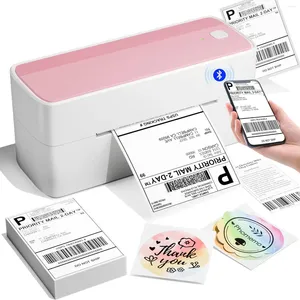 Bluetooth Thermal Label Printer 100mmx150mm Wireless för paket Small Business Phomemo 241 BT