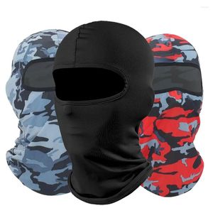 Hełmy motocyklowe filtr przeciwsłoneczny Balaclava pełna maska ​​Mask Cycling Helask Helmet Hood Moto Riding Neck Akcesoria