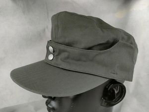 Beralar İkinci Dünya Savaşı Alman Ordusu Heer EM HBT 1943 M43 Pamuk Dimi Askeri Şapka Yapımı Alan Kapağı