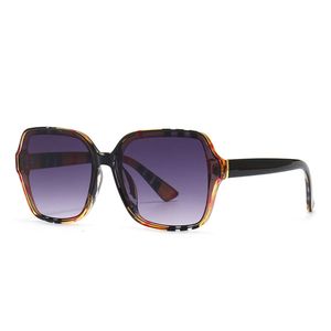 Cat's Eye Scottish Print Street Photo INS Sunglasses 4298