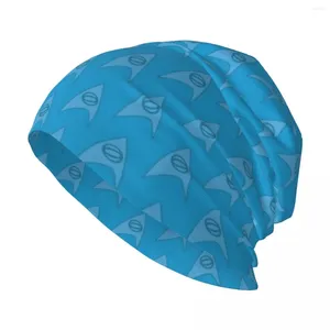 Berets Science Blue Strickmütze Trucker Cap Sportkappen Schwarz für Herren Damen