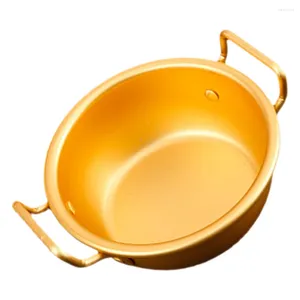 Miski Instant Noodle Bowl Codziennie Użyj domu w kuchni wielofunkcyjnej Sałatka serwująca mieszanie aluminium aluminium patelnie
