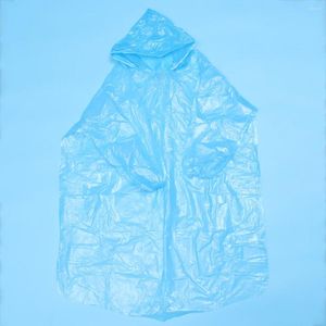 Raincoats 3pcs overalls byxor overalls body kostym klädre regn poncho för med skonskydd (blå)