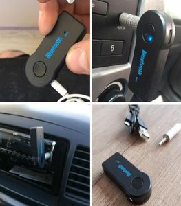 Real Stereo Car Kit New 3.5mm Streaming Bluetooth O Music Receiver Stereo BT 3.0 Tragbarer Adapter Auto Aux A2DP Handfree Phone mp3349854