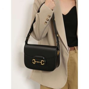 Niche High-end with A Buckle on the Horse's Seat, 1955 Saddle Bag, Women's Presbyopia Single Shoulder Crossbody Bag Bags 2024 78% Off Store wholesale