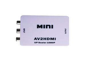 Versand Mini AV zu Konverter RCA Composite Video oder Signale zu Signalen AV2HDMI Konverter für TVMonitor7228822