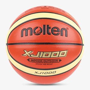 Bolas de basquete fundidas tamanho oficial 765 material pu de alta qualidade ao ar livre indoor match training mulheres homens baloncesto 240127