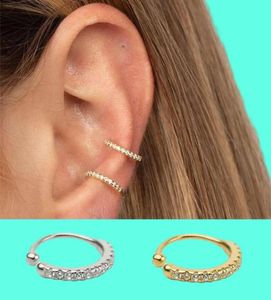 1PC TINY EAR CUFF DAINTY CONCH HUGGIE CZ NON PIERCED DIAMOND NOSE RINGファッションジュエリー女性GIFT3369737