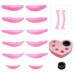 1 Set Same Color Lash Lift Shield Ribbon Reusable Eye Pad Tool Eyelash Curler Accessories Applicator Tools y240131