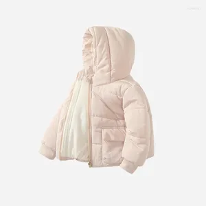 Unten Mantel kinder Winter Jacke 2024 Koreanische Kleidung Warme Kleidung Verdickt Chinesischen Stil Männer Frauen Baby