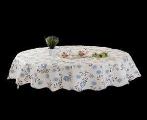 Toalha de mesa de pvc à prova d'água, proteção para mesa de jantar e cozinha, cobertura de tecido oleado 2106266095501