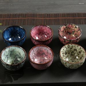 Tekoppar keramiska tekoppar 60 ml kinesisk stil kopp set kök matsal små företag leveranser porslin i020